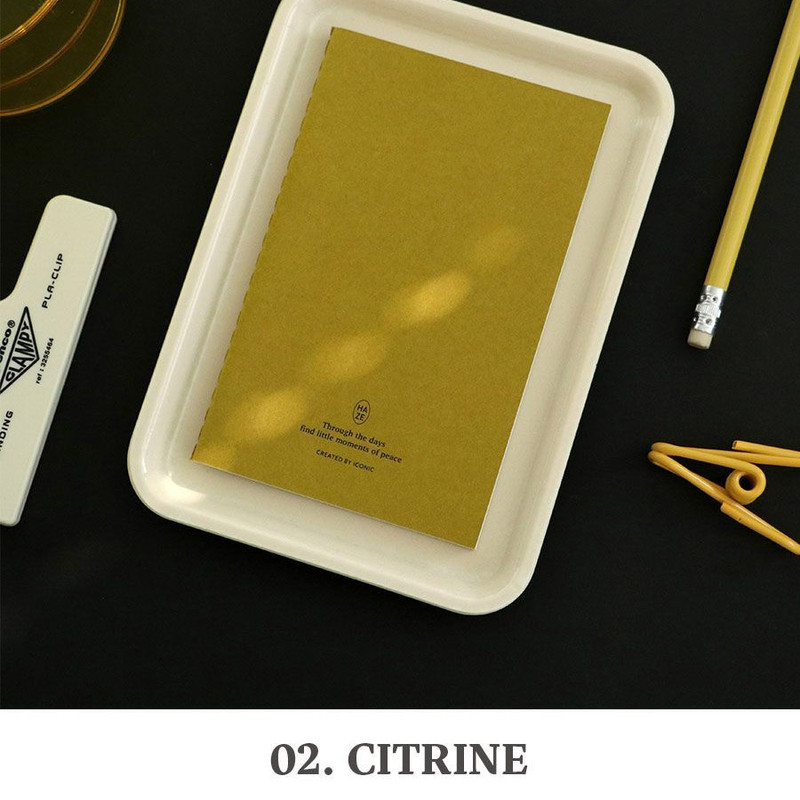 02 Citrine - Iconic Haze Pocket Lined Notebook