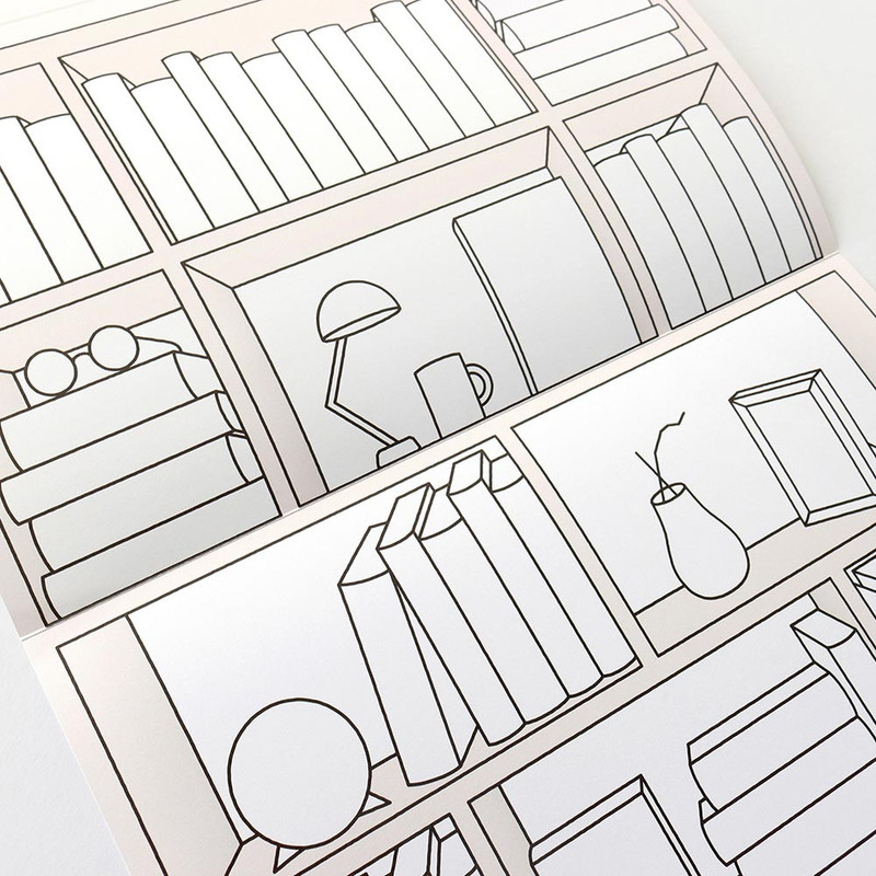 1 folding Package - Bookfriends Create 50 Books Reading Tracker Poster