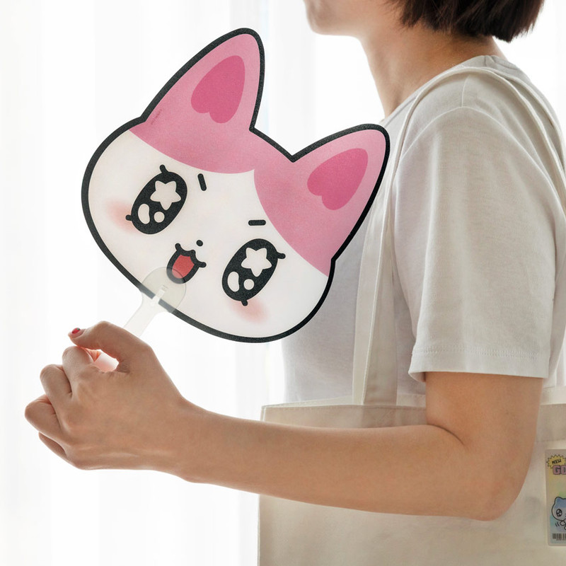 Adorable Characters - GOLGOLZ Bami & Kong Lee PP Hand Fan