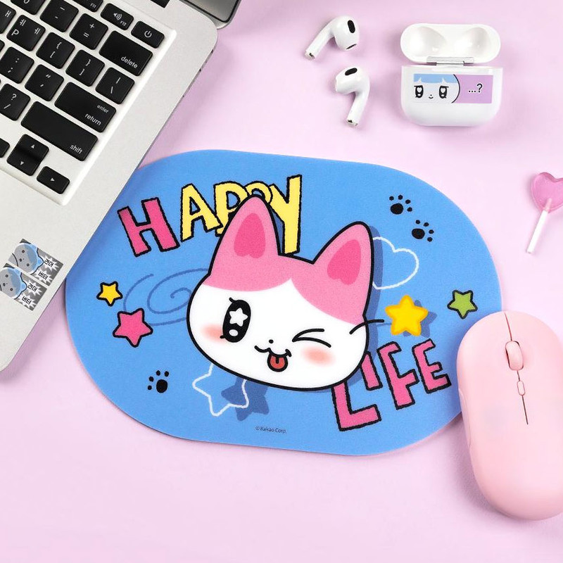 Cute Design - GOLGOLZ Happy Life Mouse Pad