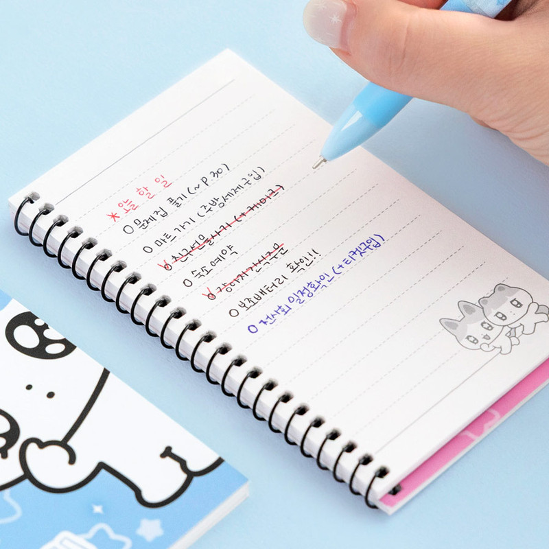 Lined Paper - GOLGOLZ Mini Spring Lined Notepad