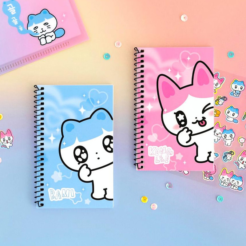 GOLGOLZ Mini Spring Lined Notepad