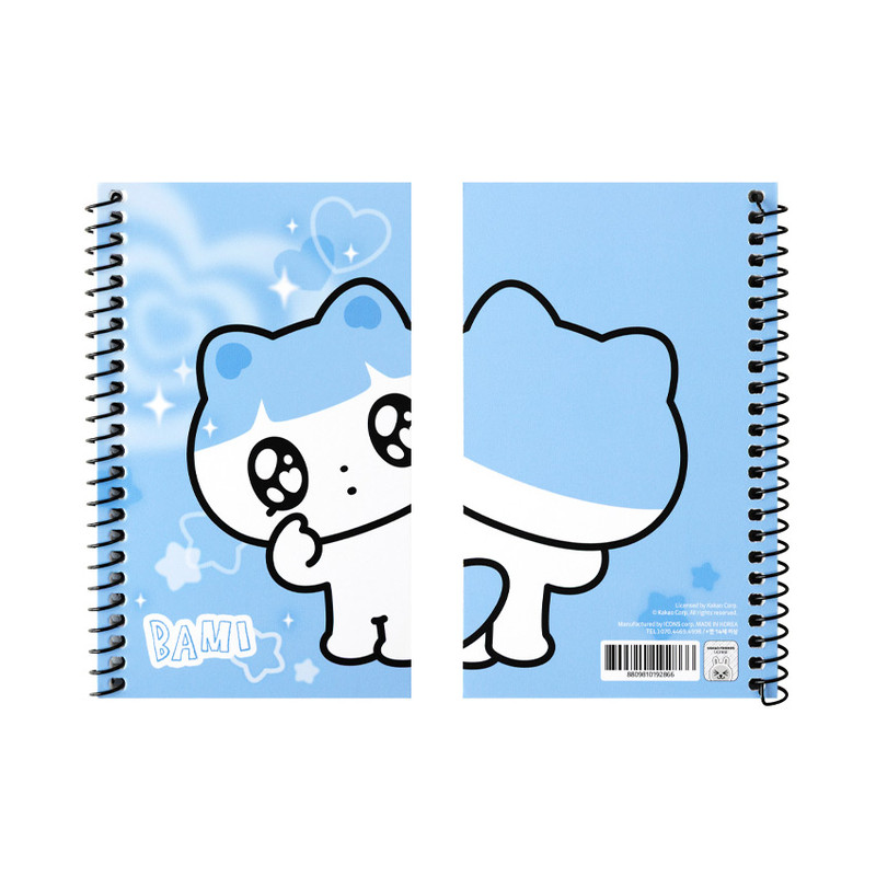 Bami - GOLGOLZ Mini Spring Lined Notepad