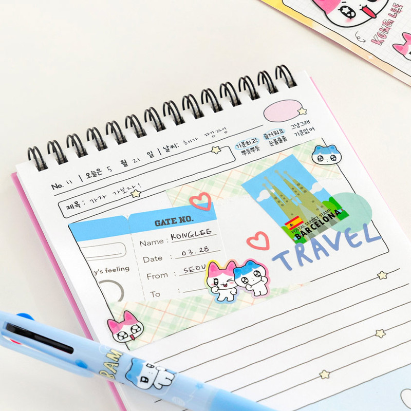 Versatile Use - GOLGOLZ Awesome Day A4 Undated Daily Journal