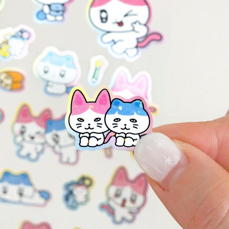 Cute Design Sticker - GOLGOLZ Bling Bling Glitter Sticker