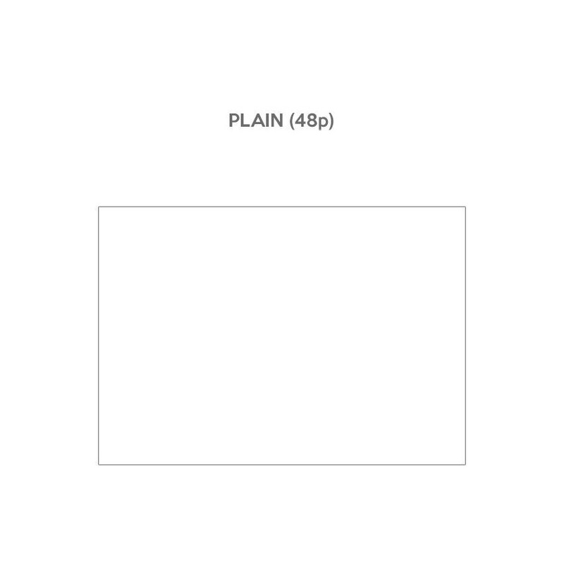 Blank Note - Fenice Handy A6 PU Cover Lined And Blank Notebook