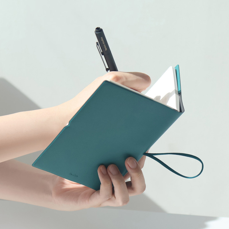 A6 Size - Fenice Handy A6 PU Cover Lined And Blank Notebook