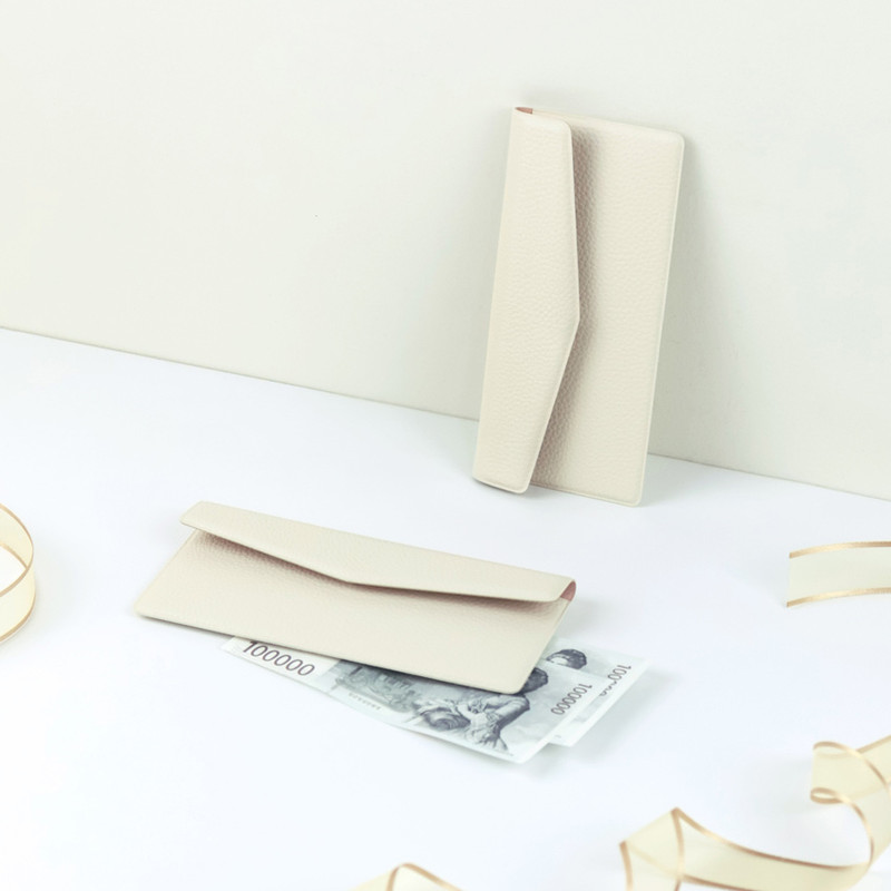 Vegan Leather Wallet - Fenice Vegan Leather Cash Envelope Wallet