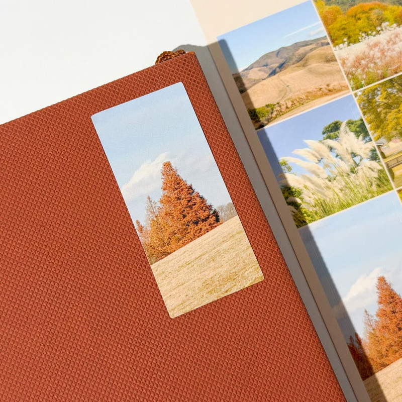 Square Sticker - Mingkit Autumn Squared Paper Sticker