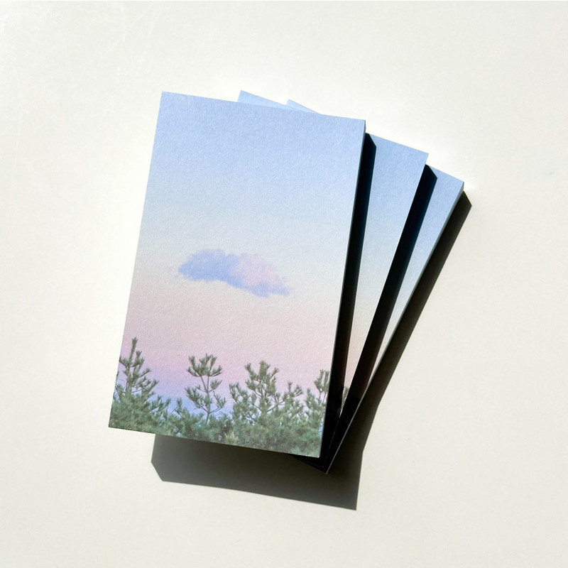 Real Nature Photography - Mingkit Forest Cotton Mini Memo Notepad