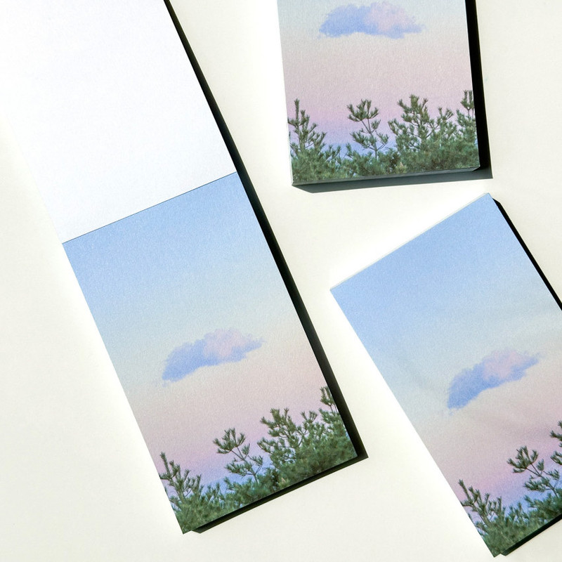 Easy Tear Off - Mingkit Forest Cotton Mini Memo Notepad