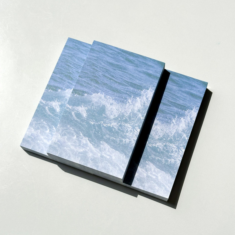 100 Sheets - Mingkit Wave Mini Memo Notepad
