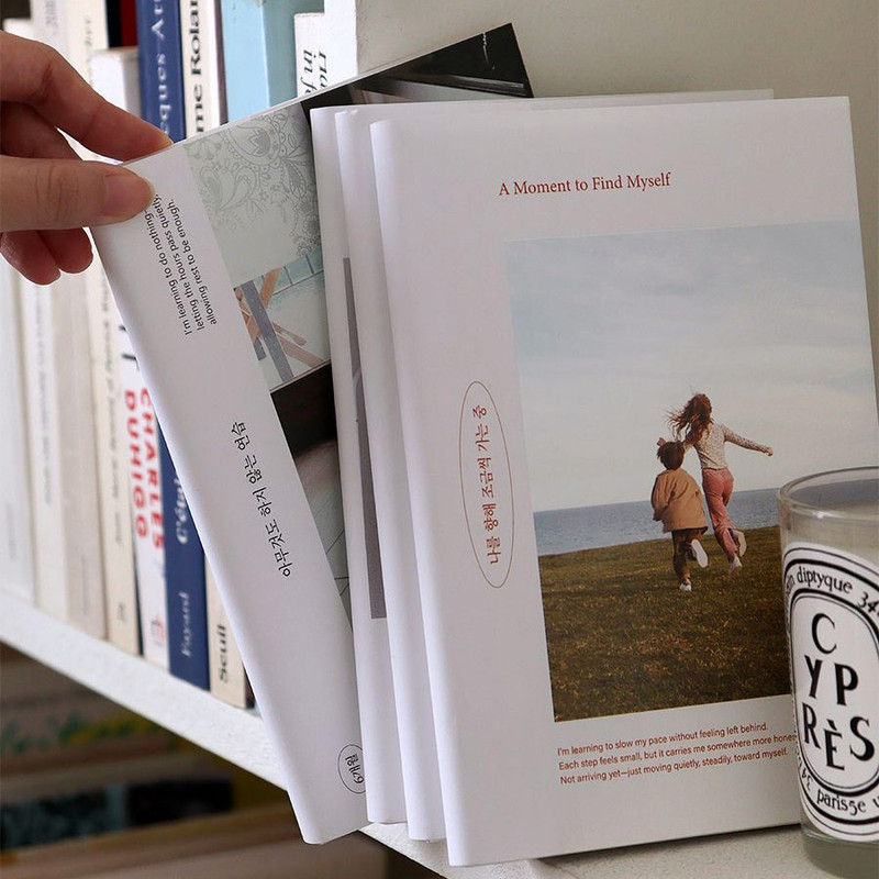 Indigo Mind Snap 6 Months Dateless Monthly Diary Journal