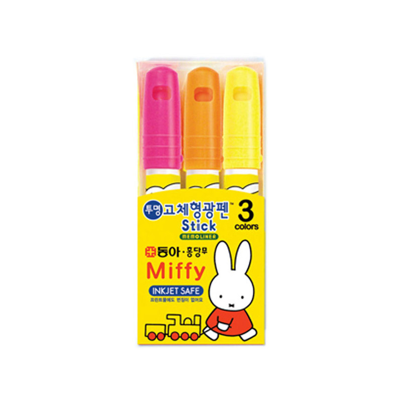 Package - Miffy Creamy Solid Gel Highlighter Set of 3