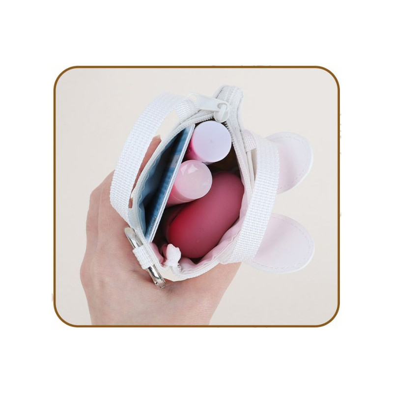 Actually Useful - Miffy Face Mini Pouch With Bunny Carabiner