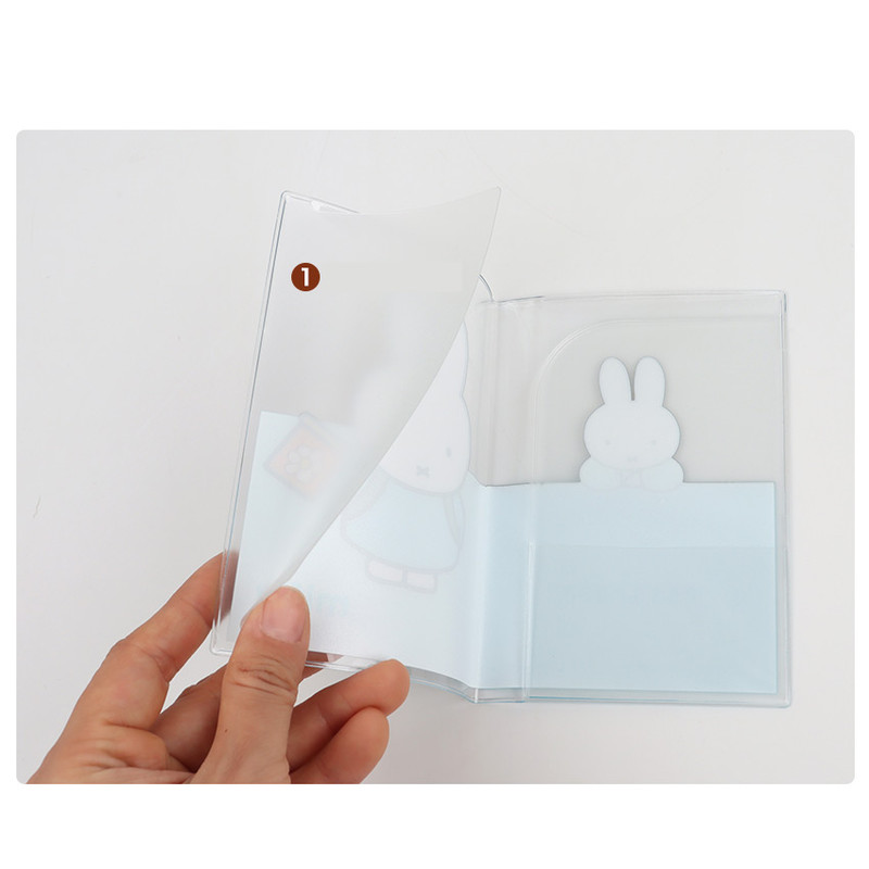 Pocket - Miffy Blue Clear Passport Cover