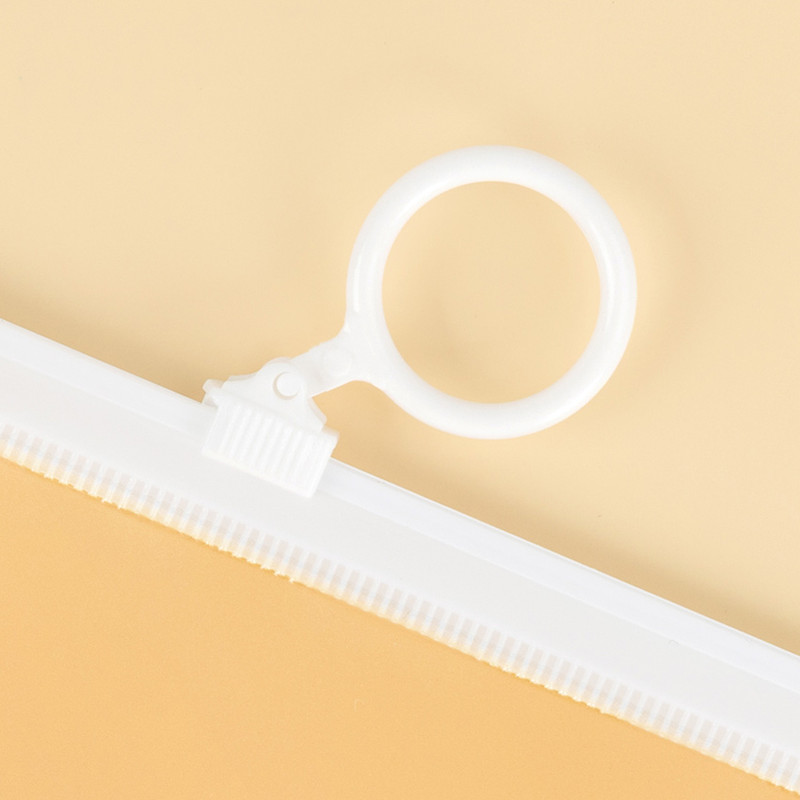 Slide Zip Closure - Maltese Waterproof Clear PVC Zipper Pouch