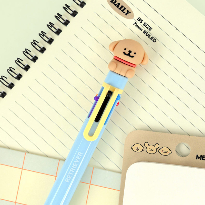 Retriever - Maltese Figure 6-in-1 Multi-Color Ballpoint Pen