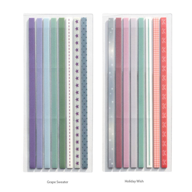 2 Option - Be On D Easy Cut Sticky Clear Long Index Set