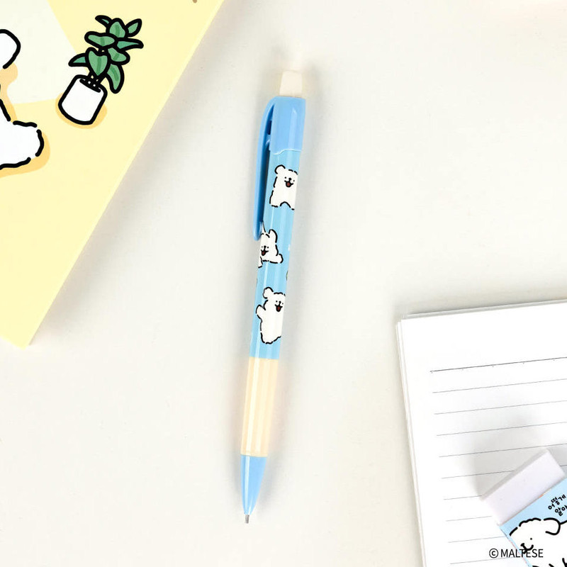 Slim Grip - Maltese Puppy Mechanical Pencil