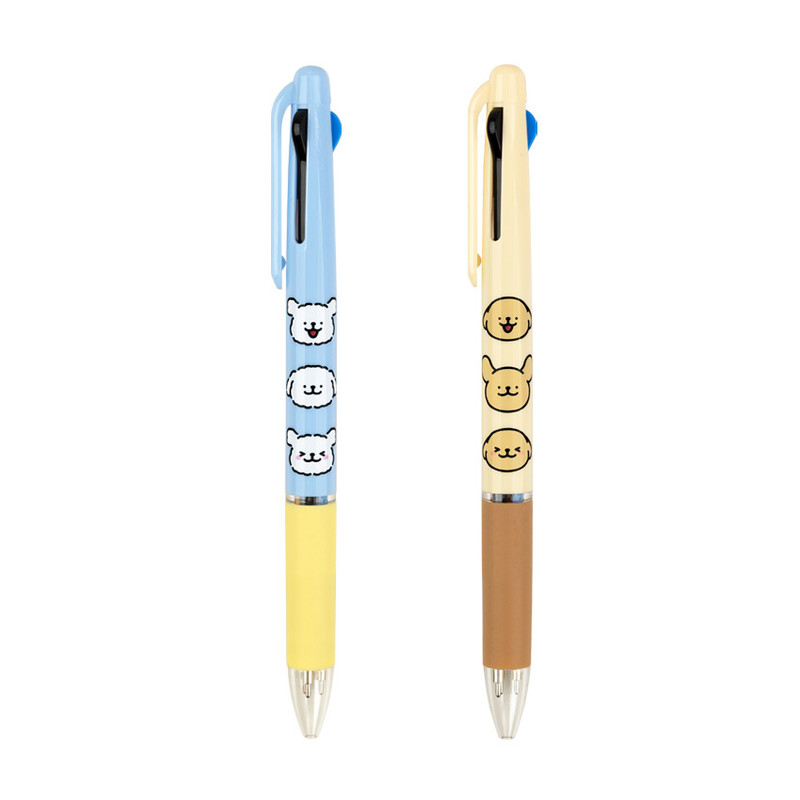 Maltese Puppy 3-in-1 Multi Color Ballpoint Pen