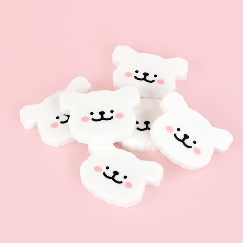 Cute Design - Maltese Puppy Shape Eraser