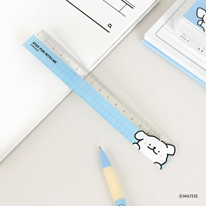 Maltese Puppy 15 cm Ruler