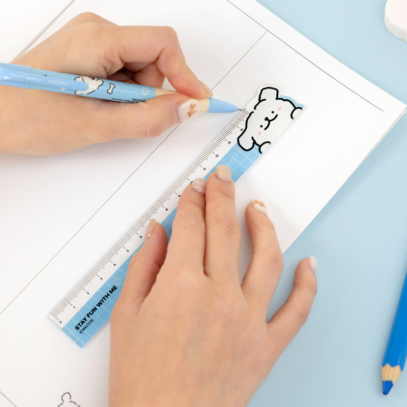 15cm Ruler - Maltese Puppy 15 cm Ruler