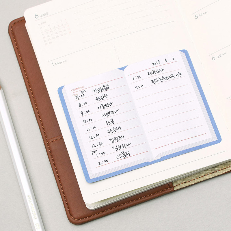 Sticky Notes - Bookfriends Folding Book Planner Sticky Notepad