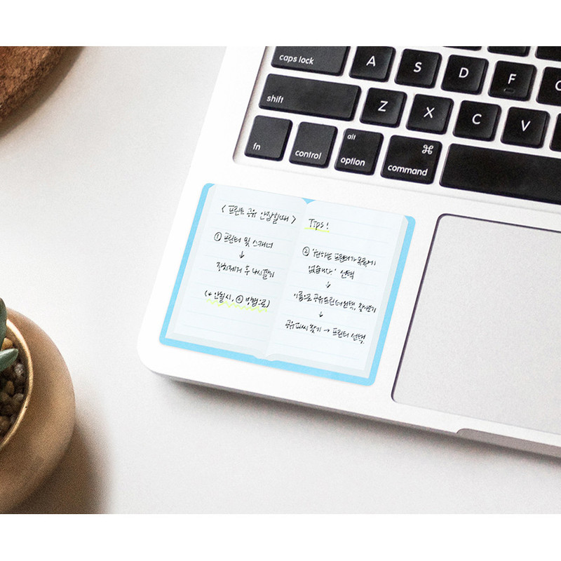 Line - Bookfriends Folding Book Planner Sticky Notepad