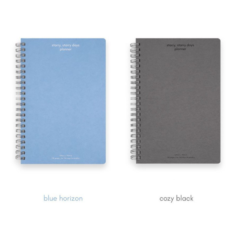 Colors - Dash And Dots Starry Starry Days Dateless Daily Planner