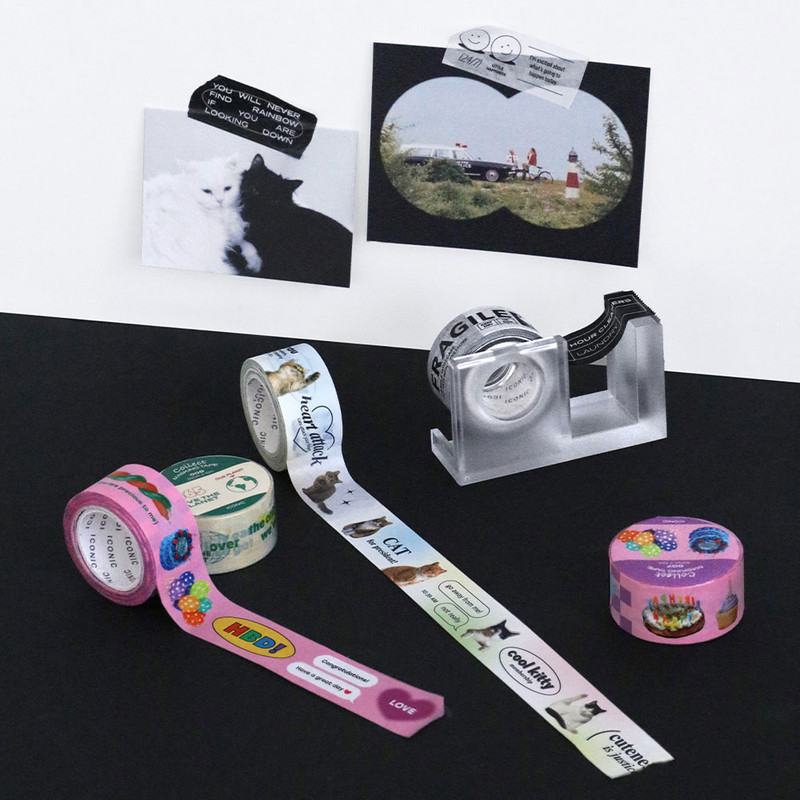 Perfect for decoration - ICONIC Collect 20mm Washi Tape 05-08