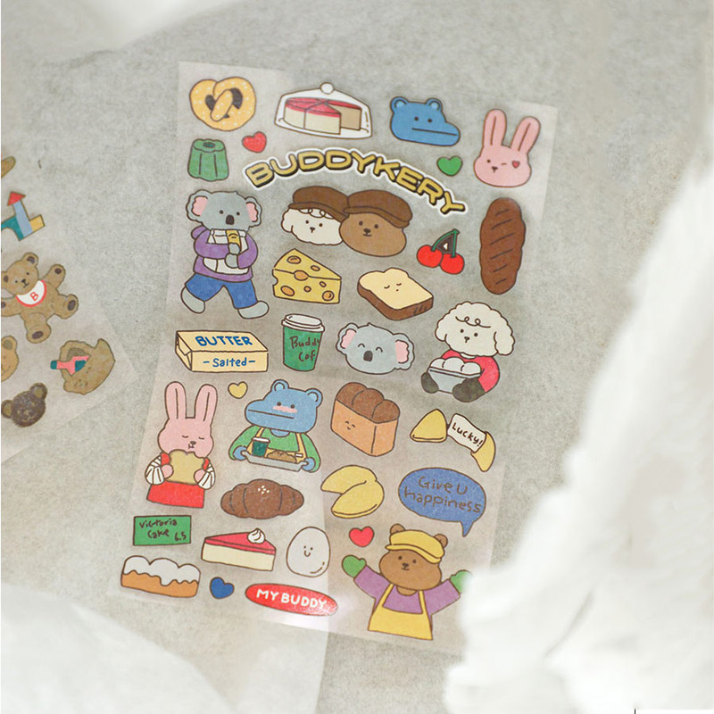 Holographic sticker - Dailylike Line Holographic Removable Sticker Set of 8 Sheets