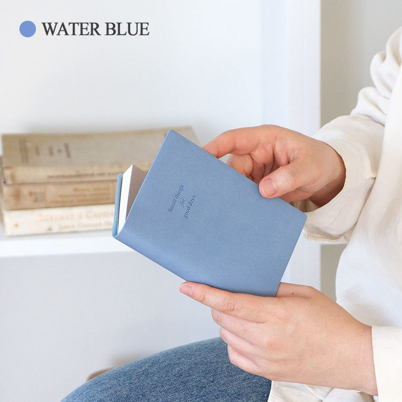 Water Blue - Indigo Official A6 Pocket Lined Notebook