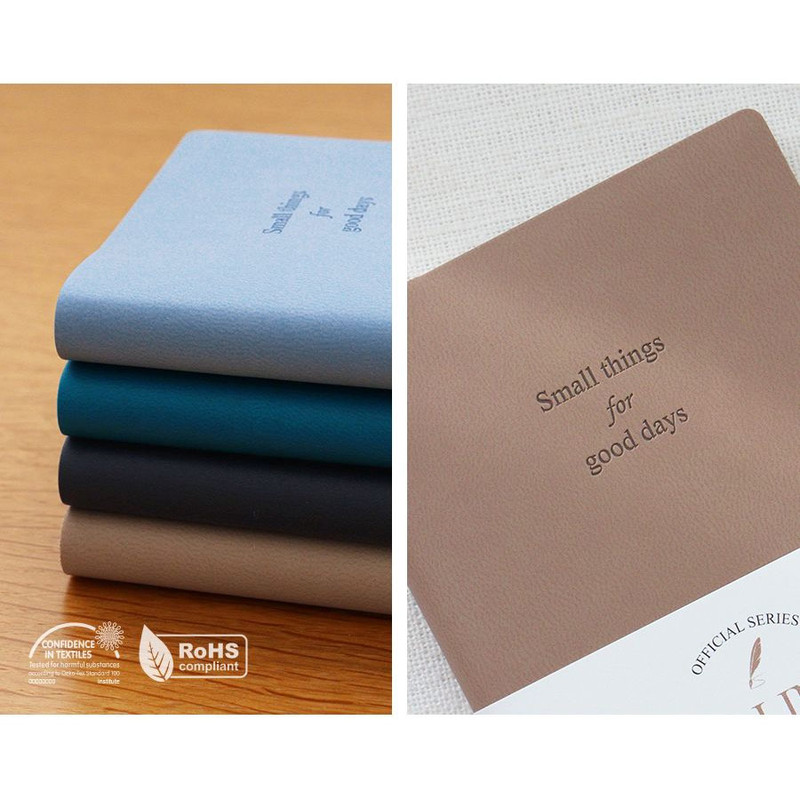 PU cover - Indigo Official A6 Pocket Lined Notebook