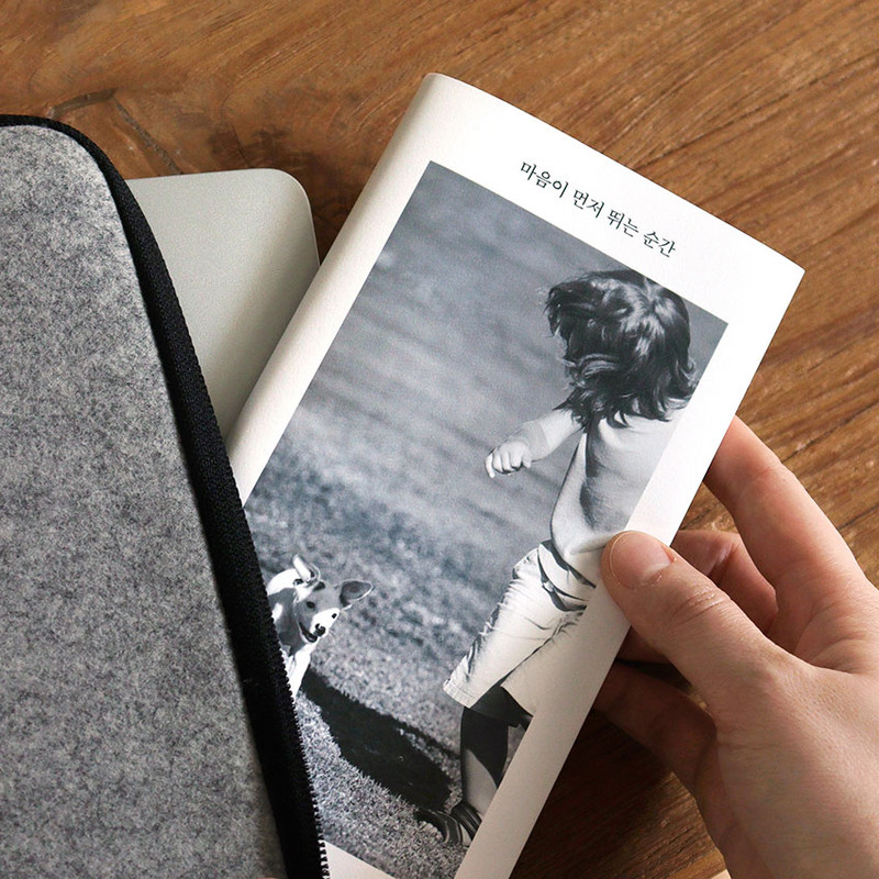 Portable Notebook - Indigo Mind Snap Handy Lined Notebook