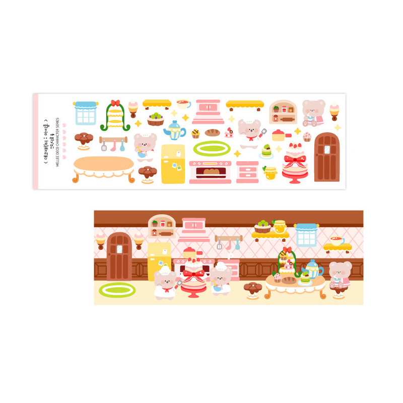 Sweet Dessert Room - Mellee Factory Deco My Home Removable Sticker Pack
