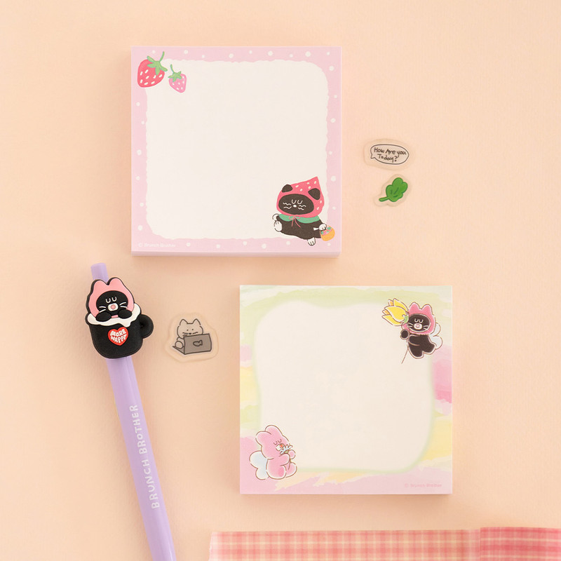 100 sheets - Romane Brunch Brother Memo Notepad