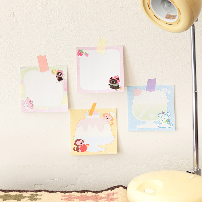 Non-Adhesive - Romane Brunch Brother Memo Notepad