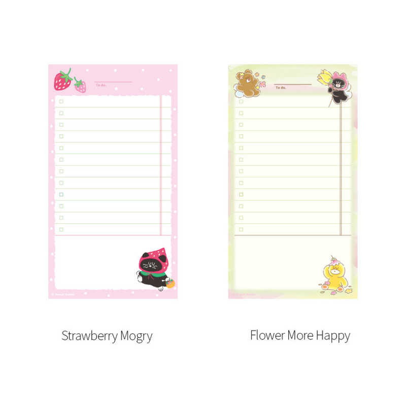 Option - Romane Brunch Brother Double Check Checklist Pad