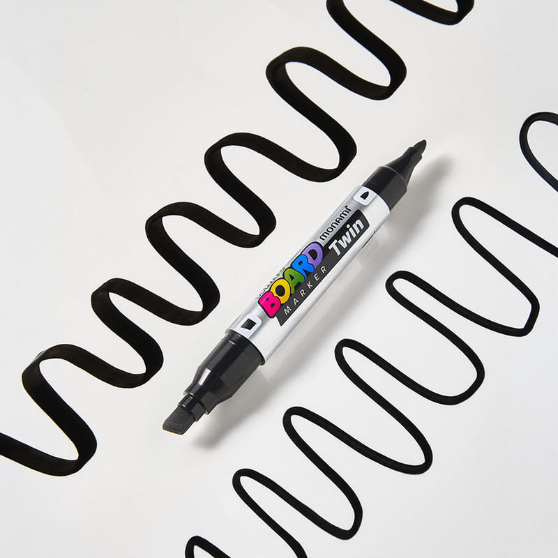 Dual Tip - Monami Dual Tip Dry Erase Marker