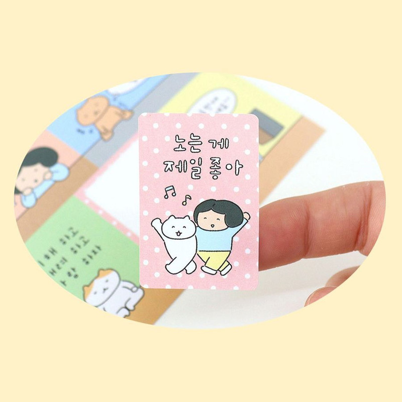 Matte Coated - Indigo Mindfulness Diary Decorative Sticker Pack