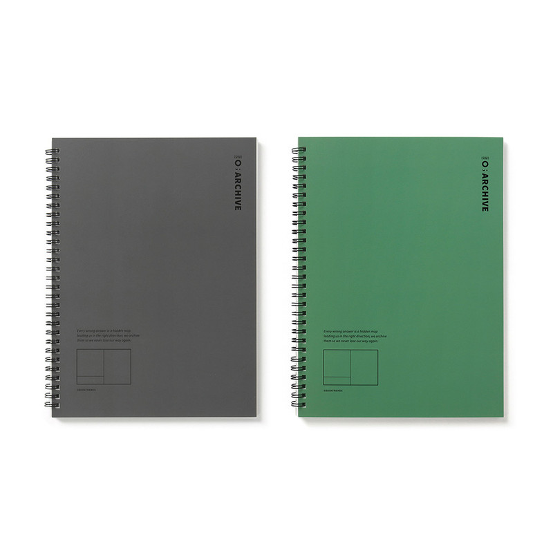 2 Color - Bookfriends O; Archive Wrong Answer Study Notebook