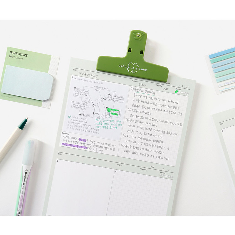 Mistake Note - Bookfriends Double-Sided B5 Study Notepad