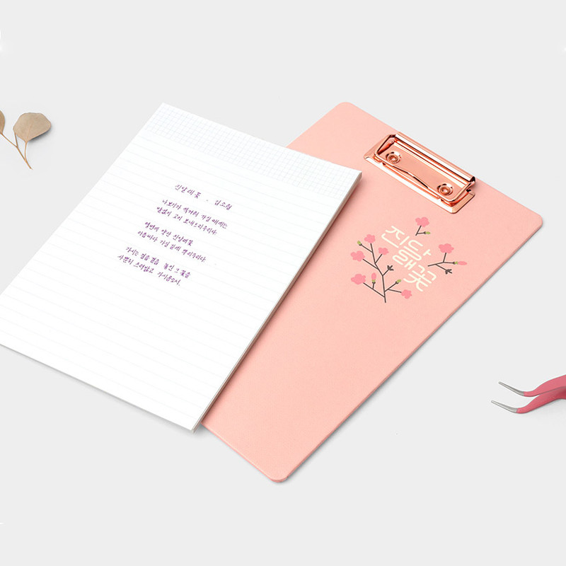 Azaleas - Bookfriends Korean Literature A5 Clipboard