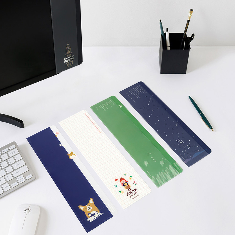 Bookfriends Monitor Side Memo Board With Pocket