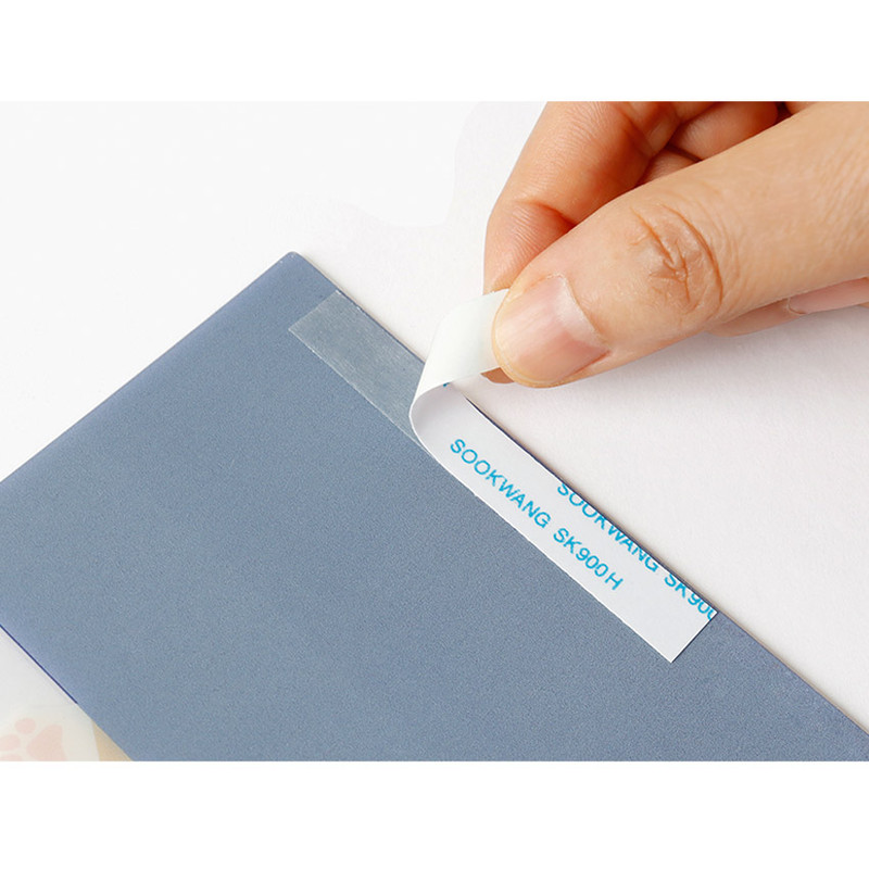Adhesive backing - Bookfriends Monitor Side Memo Board With Pocket