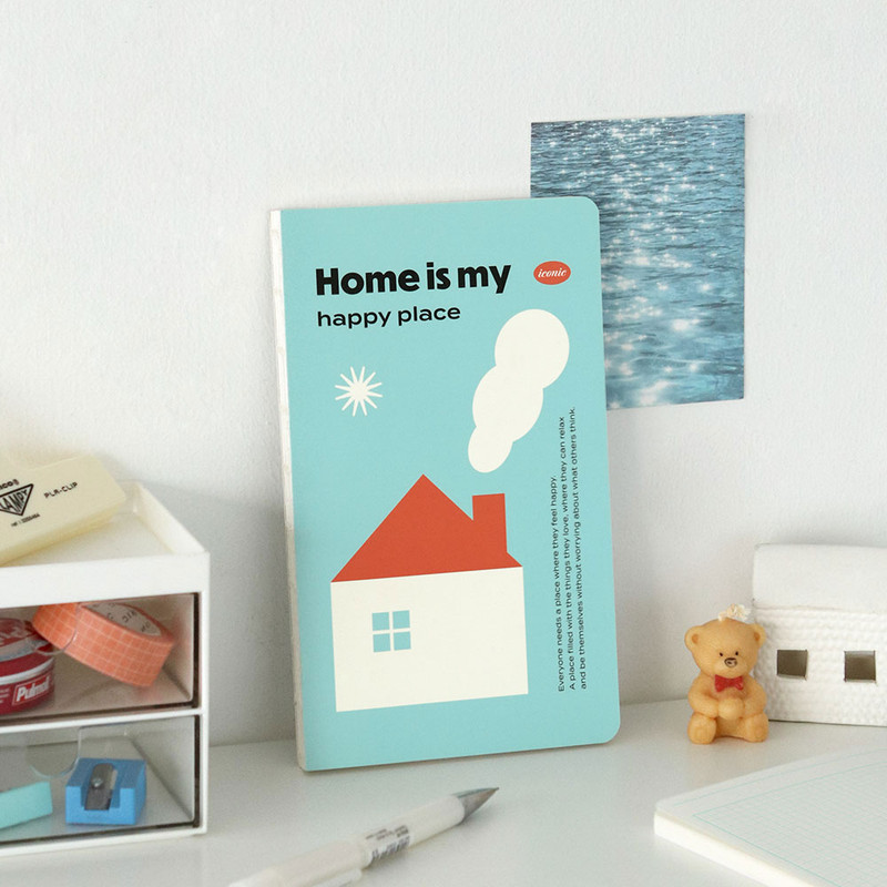 Iconic Slow B6 Grid Notebook