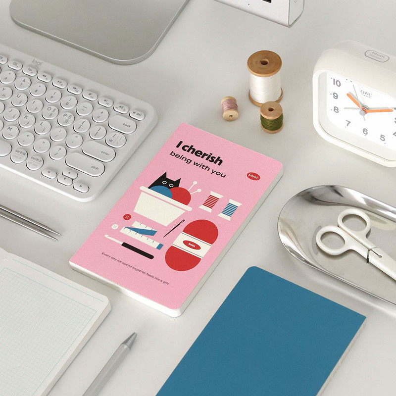 Iconic Slow B6 Grid Notebook