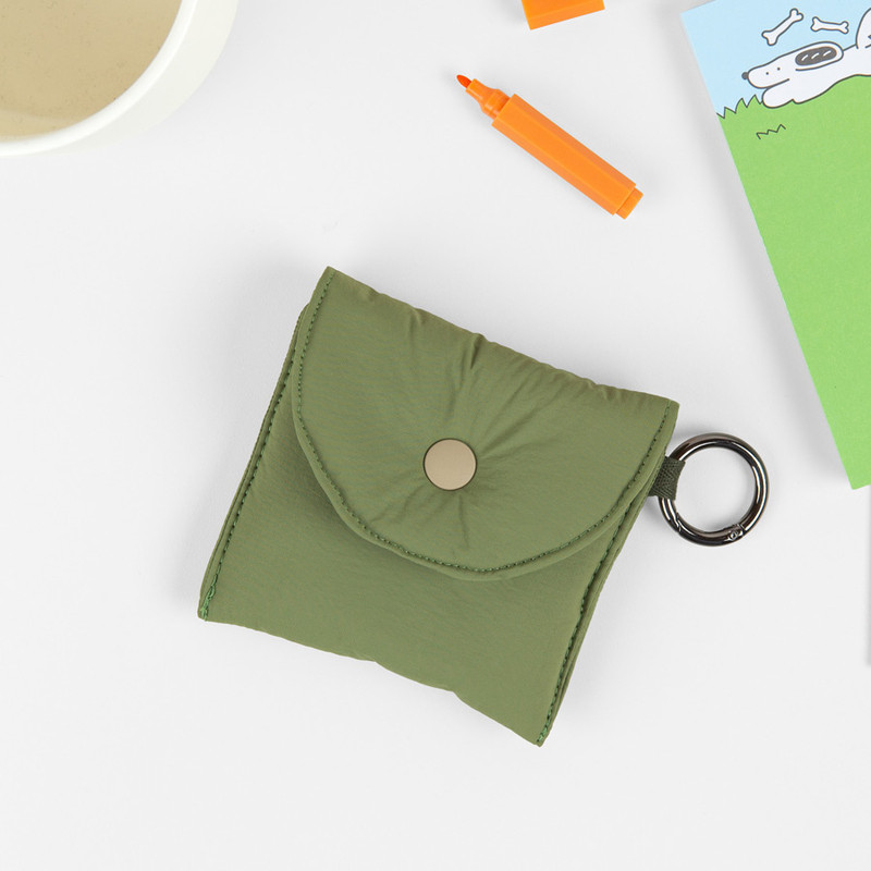 Tiny Pouch - All new frame Padding AirPods Case With Carabiner